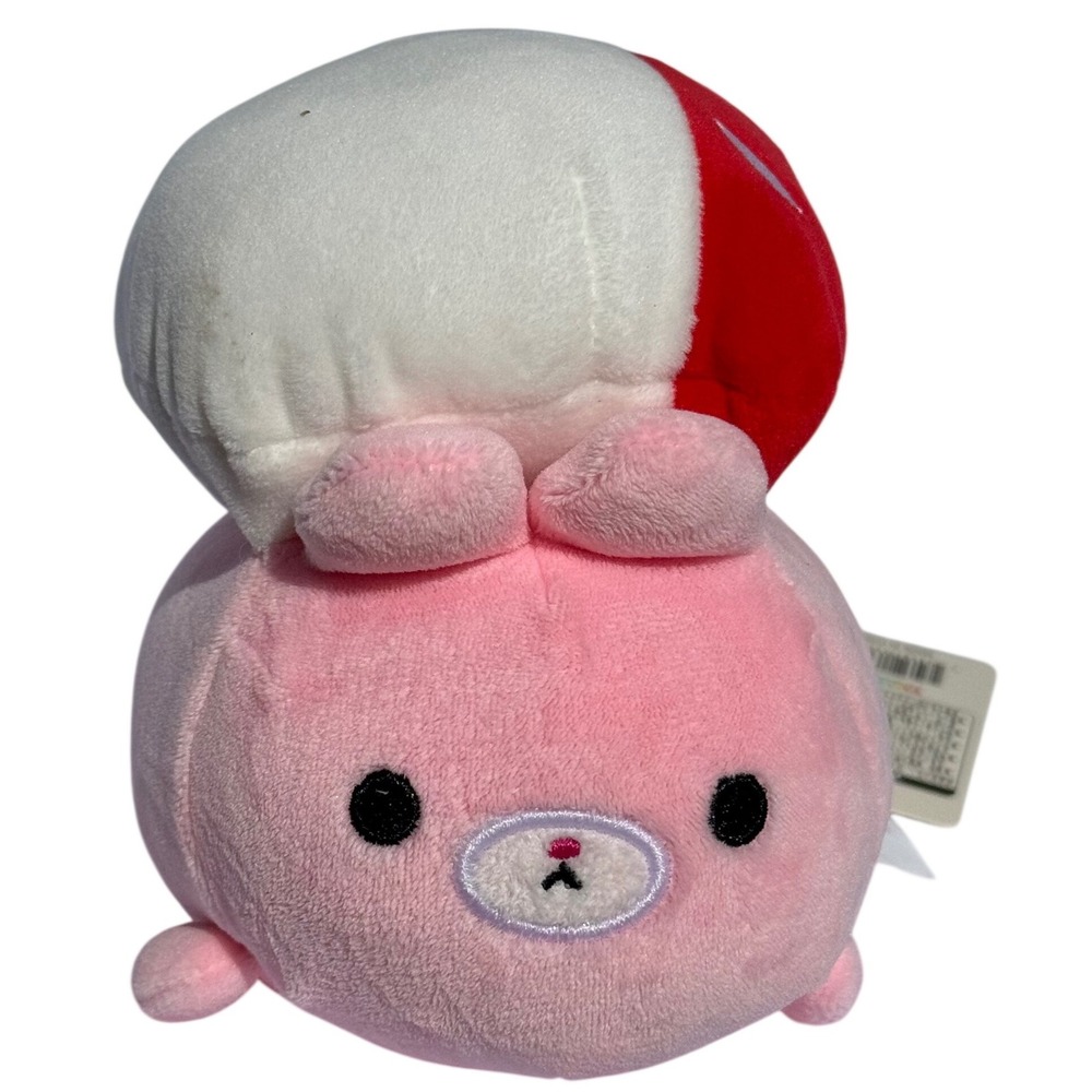 Takashoji GIN Bunny in Tuna Sushi Plush Toy Kawaii Pink 6" Stuffed Animal New